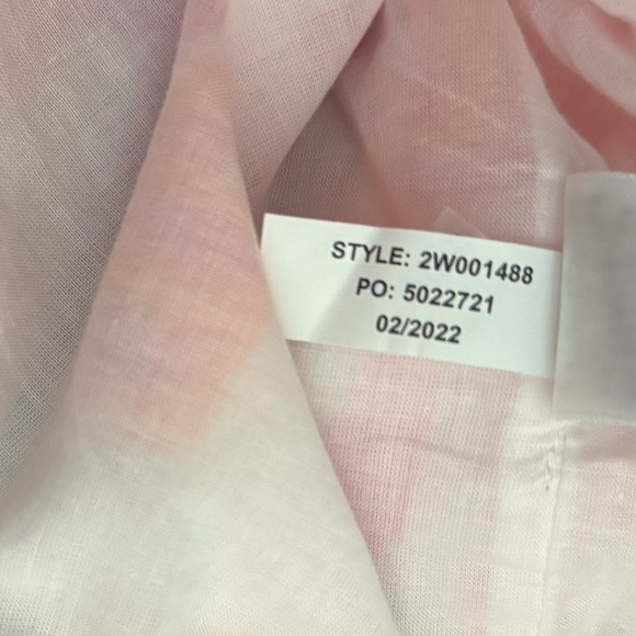 Vineyard Vines Pink and Orange Floral Blouse - Picture 9 of 9